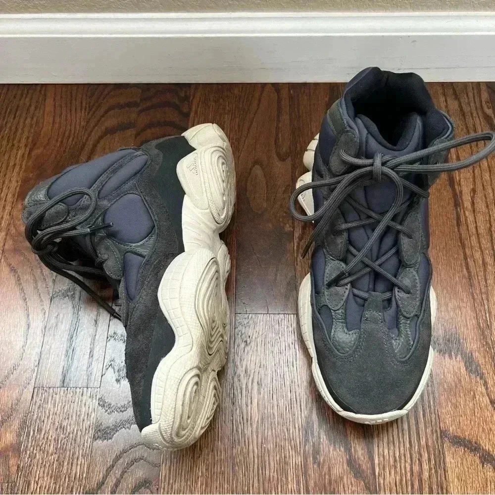 Yeezy 500 High Slate Adidas Men’s Size 8.5 FW4968 Sneakers Shoes